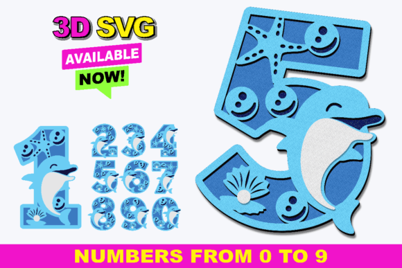 Dolphin Numbers 3D SVG: A Creator’s Review for Digital Products