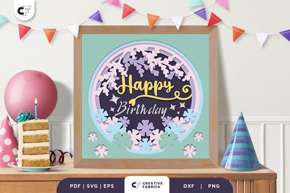 Happy Birthday 3D Light Box Paper Cut: A Designer’s Review