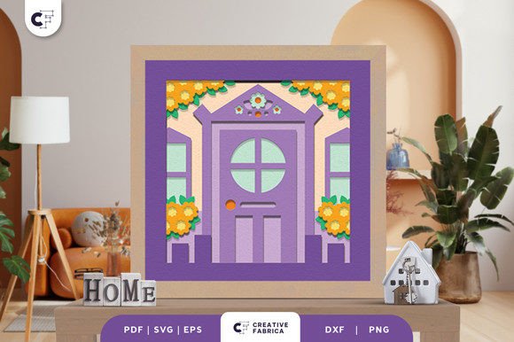 Home Porch 3D Shadow Box SVG Review