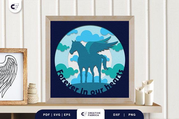 Horse Memorial 3D Layered Papercut Review