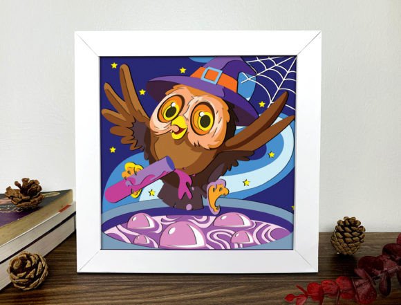 Magic Owl Shadow Box 3D Svg Review