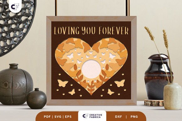 Memorial 3D Shadow Box Papercut: A 3D SVG Review for Brand Design