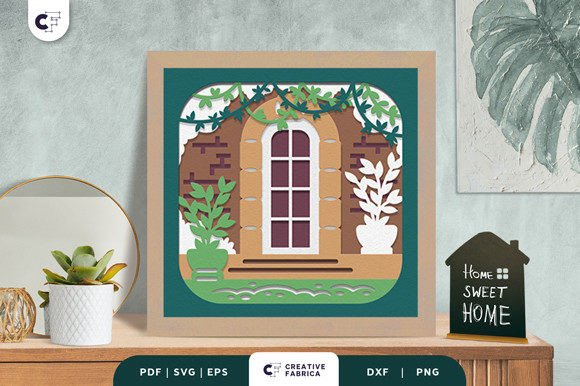Spring Front Home 3D Shadow Box Papercut: A Brand Designer’s Review